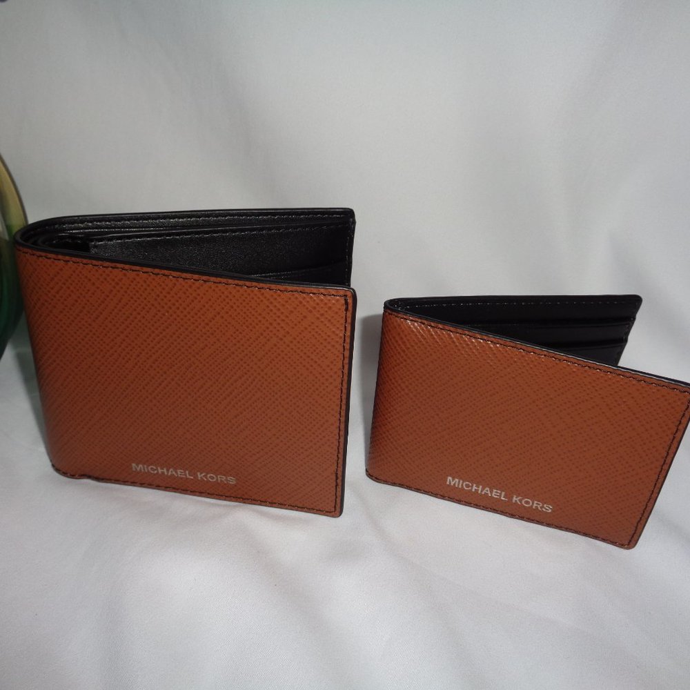 Michael Kors Harrison Billfold Passcase Wallet Men - Picture 12 of 16